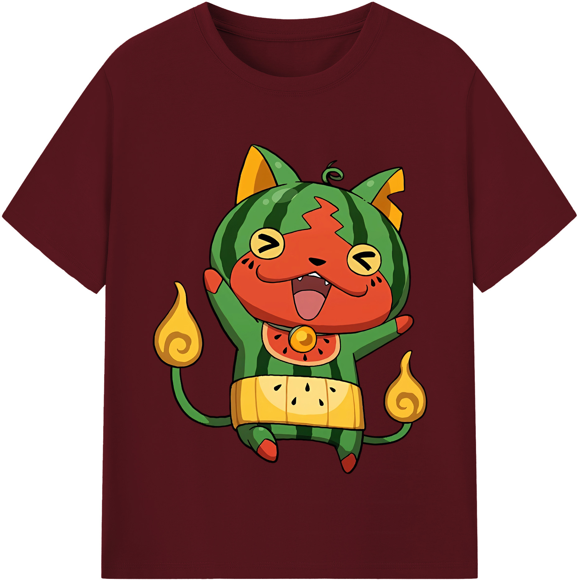 （画像用） 妖怪ウォッチ Yo-kai Watch 綿100％半袖Tシャツ（フロントプリント）